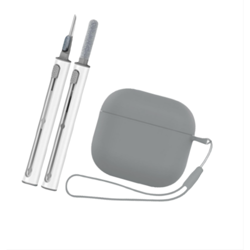 Silikon-Schutzhülle für Apple AirPods 4 Grey 2