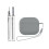 Silikon-Schutzhülle für Apple AirPods 4 Grey 4