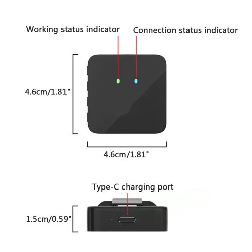 Video Shooting Lavalier Microphone Noise Cancelling with One for 2