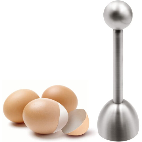 6X Egg Cutters, Egg Slicer Kitchen Egg Opener Tool Egg Cracker Remover Egg Shells Separator for Hard Soft Boiled Eggs 1