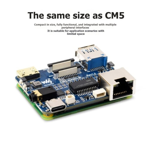 Waveshare dla Raspberry Pi CM5  Base IO Board  B Development Board dla Compute Module 5 CM5--B 2