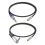 3,5-mm-Stecker auf 6,35-mm-Buchse, Adapter,-3m gerader Kopf 6