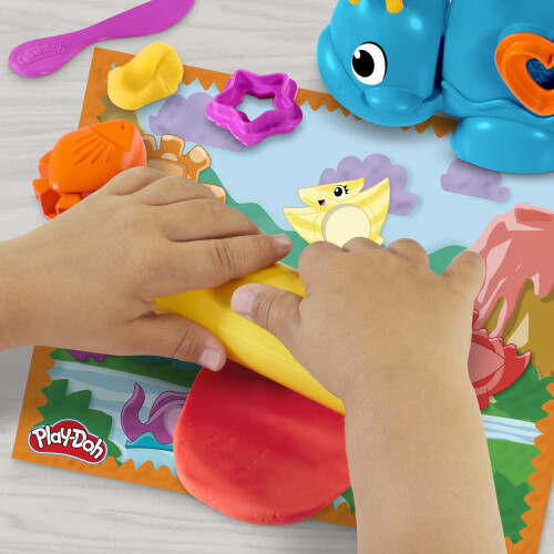 Play-Doh PlayDoh Starter Set Shapes  Colours Dinosaur Playset 1