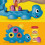 Play-Doh PlayDoh Starter Set Shapes  Colours Dinosaur Playset 4