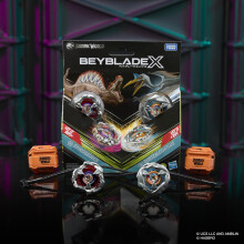 Beyblade X Jurassic World Collab Spinosaurus vs Quetzalcoatlus Multipack Set