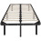 Homcom (M) HOMCOM Bed Frame, Metal Platform Bed Frame with 28 Wood Slats 2