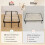 Homcom (M) HOMCOM Bed Frame, Metal Platform Bed Frame with 28 Wood Slats 4