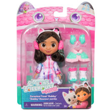 Gabby's Dollhouse: The Movie, Sweetest Treat Gabby, 15-cm Doll, Confection-Themed Snow Gear and Accessories, Kids Toys for Girls and Boys Ages 3 and