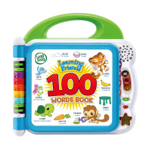LeapFrog 601503 Learning Friends 100 Words Baby Book Educational and Interactive Bilingual Playbook Toy Toddler and Pre School Boys & Girls 1, 2, 3,