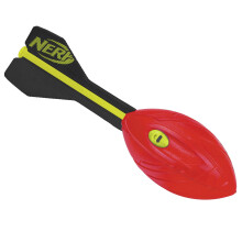 NERF Vortex Aero Howler Foam Ball – Classic Long-Distance Football - Flight-Optimizing Tail -- Hand Grip – Indoor and Outdoor Fun - Random color R