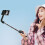 Drahtlose Selfie Stick Stativ Magnetische-Schwarz 5