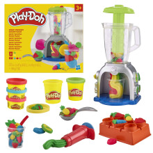 Play-Doh Swirlin' Smoothies Toy Blender Playset for Toddlers, Non-Toxic Modelling Compound Set, Crafts for Kids, Creative Play for 3+ Year Olds