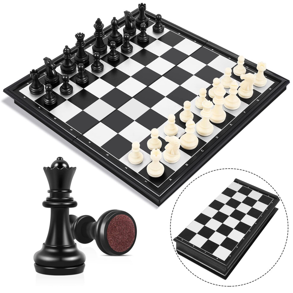 Photos - Other Toys Peradix Chess Board Set Game -Travel Magnetic Chess Piece Set with Chess Folding/Portable Storage Board-Traditional Strategy