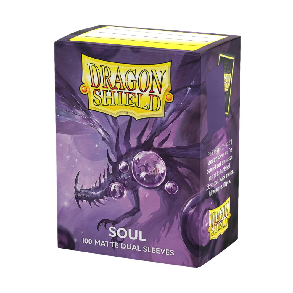 Dragon Shield Arcane Tinmen Aps Art15062 Dragon Shield: Matte - Dual Soul (Metallic Purple)