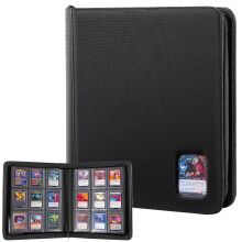 ProCase Top Loader Binder for Cards; Holds 324 Toploaders with 9 Pockets, Toploader Storage for Trading Cards or Sports Cards, Compatible with TCG, M