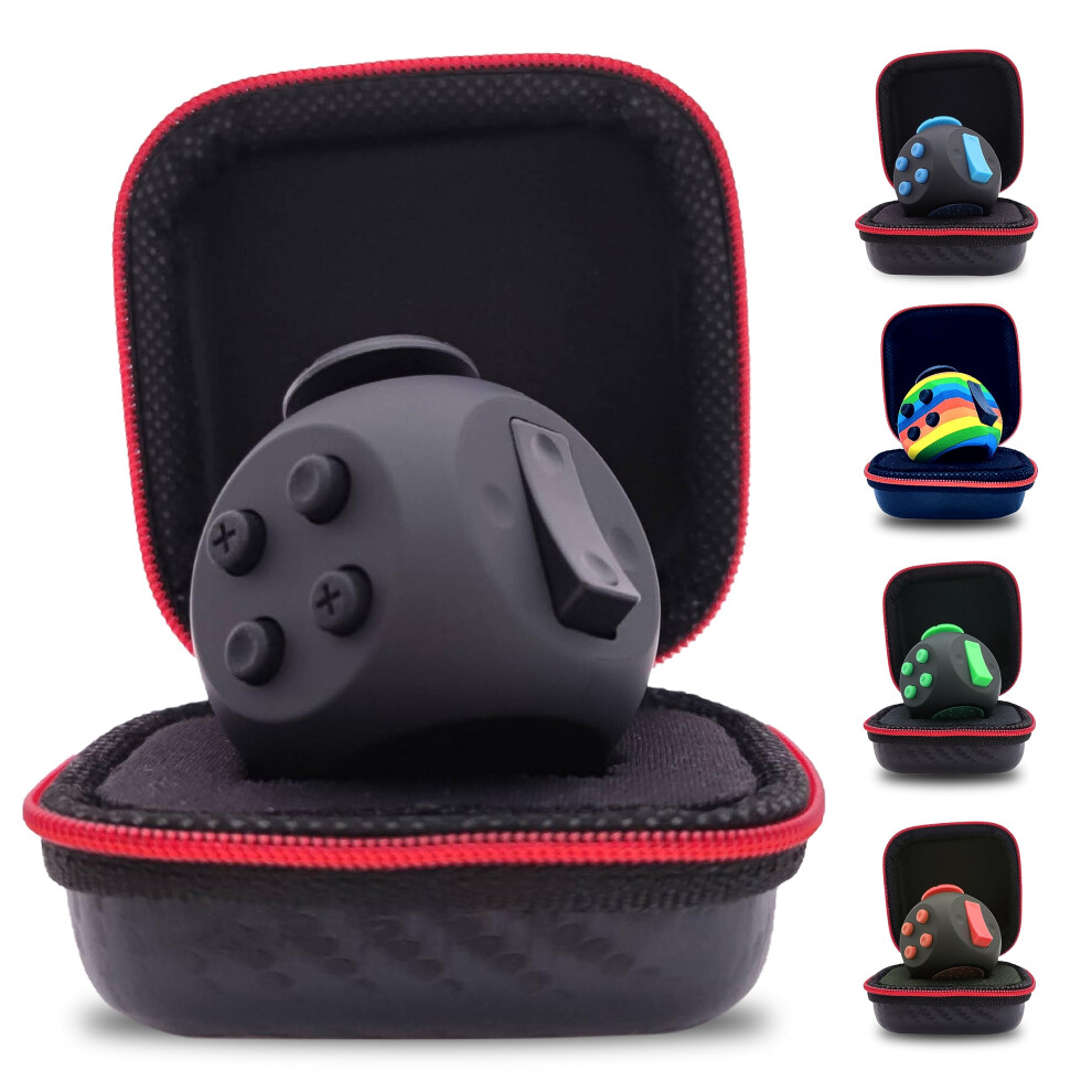 Photos - Other Toys PILPOC theFube Fidget Cube - Deluxe Authentic Fidget Toys for Adults & Kids - Premium Protective Case, Stress Cube, Anxiety