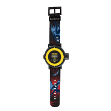 LEXIBOOK - Batman Adjustable Projection Watch Digital Screen – 20 Images of Batman – for Children - Red and Blue - DMW050BAT