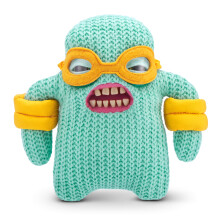 Fuggler Vacay Vibes 9-inch by ZURU, Funny Ugly Monster Plush Toy, Soft Doll Plushies for Kids and Adults (Mr Needles)