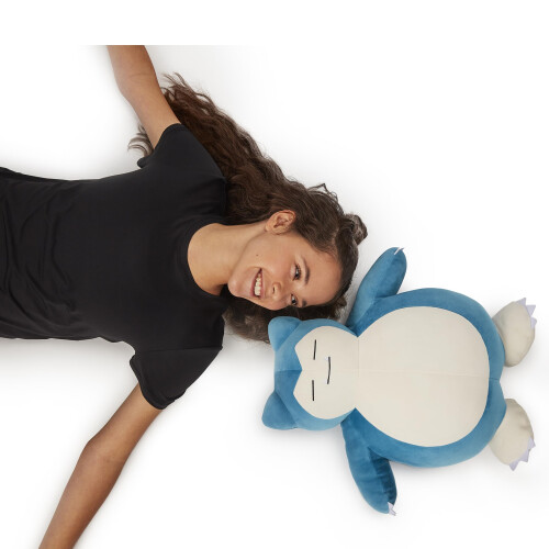 Pokémon Snorlax Sleeping Plush - 18-Inch Premium Plush in Sleeping Pose