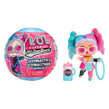 L.O.L. Surprise! All Star Sports - Gymnastics - Gymnastics Theme Collectible Doll with 8 Surprises including Sports Doll and Balance Beam Ball - Grea