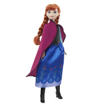 Mattel Disney Princess Dolls, Anna Posable Fashion Doll with Signature Clothing and Accessories, Disney's Frozen Movie Toys, HLW49