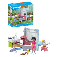 Playmobil | Animals & Friends | Animal Bathing Fun | Toy for ages 4 and up | Gift for children | Encourages creativity & interaction with animals | A