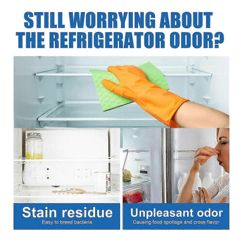 Effervescent Refrigerator Cleaning Tablets - Deep Clean & Deodorize Your Freezer, 5g 1