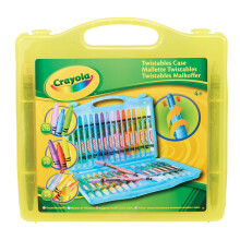 Crayola Twistables Case (32 Pack) (Case colour may vary - Purple, Blue, Yellow)