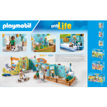 Playmobil | My Life | Animal Hotel | Animal Toy for Kids | Animal Figures Set | Toy for Children Aged 4+ | 71742