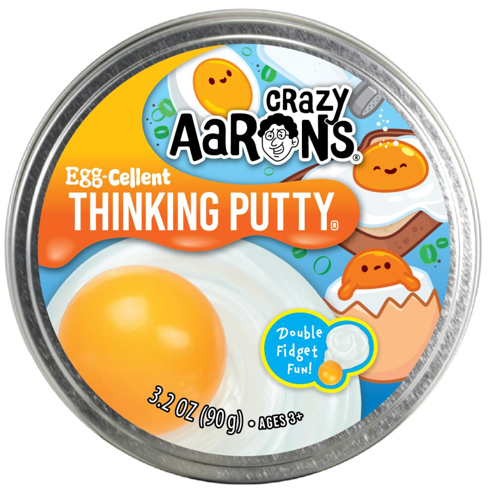 Crazy Aaron's Trendsetters Egg-Cellent Thinking Putty