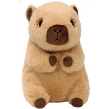 TY Lara Beanie Bellies 24cm Soft Plush Capybara Teddy – Collectible Stuffed Cuddly Toy Plushies – Brightly Coloured Soft Toy for Kids & Babies