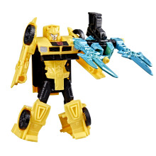 Transformers CYBERWORLD Armored Changers Bumblebee Action Figure, Quick-Change Transforming Autobot Toy, Armour-Inspired Detail, Poseable Collectable
