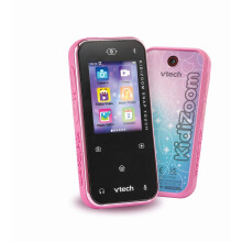 VTech KidiZoom Snap Touch Pink, Device for Kids with 5MP Camera,Take Photos, Selfies & Videos, Includes MP3 Player, Filters, Bluetooth & More, 6, 7+