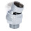Universeller Duschkopf-Schwenkadapter Silver 1