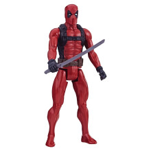 Marvel Deadpool Action Figure with Accessory, Red