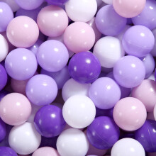 GOGOSO Balls Pit Balls for Toddlers Kids Girls Boys Plastic Playballs Playhouse, Baby Pool, Fun Centers, Phthalate Free BPA Free,2.2inch,100pcs(Purpl