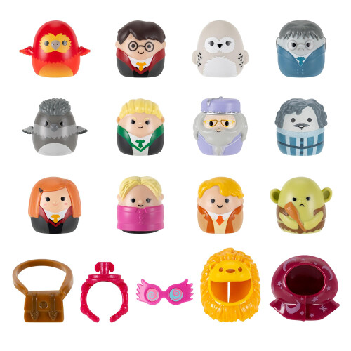 Squish-a-longs “Harry Potter” Mini-Squish + Accessory 12-Pack 2