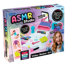 John Adams ASMR Studio Video Maker Kit | Make Your Own ASMR Videos | Create, Record & Share Satisfying Sensory, Spine-Tingling Sounds | Age 8+ | Grea