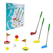 ZUNIPLEX Upgraded Kids Golf Clubs Set,Adjustable Length to Suit Child's Height,Toddler Golf Set,Mini Golf Game,Indoor & Outdoor Sports Toys for Boys