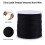 100m x 0.8mm Nylon Rat Tail Cord Black 19