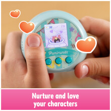Punirunes, Interactive Digital Toy with 55 Squishy Characters Inside, Reacts to Touch, Full-Colour Display, Kids’ Toys for Girls & Boys Aged 5 and u