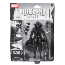 Marvel Legends Series Spider-Man Noir, Retro Cardback Spider-Man Comics Collectible 6-Inch Scale Action Figure