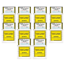 Tigoli Funny Fake Penalty Charge Notice Prank Set – Hilarious Joke Parking Ticket Gag with Realistic Envelope Wallet | Great Novelty Gift for Friend