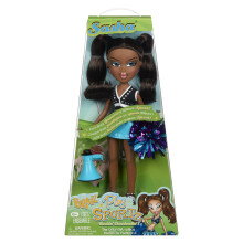 Bratz Play Sportz Sasha Cheerleader Fashion Doll With Accessories, Red, White and Blue