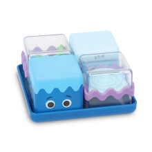 Learning Resources Cool Down Cubes Sensory Fidget Set of 4, Ages 3+, Calm Down Corner Toys, SEL Toys