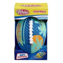 Wahu American Football (9") | 100 Percent Waterproof All-Weather American Football Ball with Real Laces | Ideal Garden or Beach Toy | Ages 5 Plus