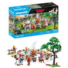 Playmobil | Asterix | The Village Feast | Asterix Playset | Asterix and Obelix | Adventure Toy for Kids Aged 5+ | 71827