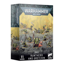 Warhammer 40k Games Workshop Orks: Runtherd And Gretchin 99120103092, Multicolor