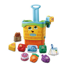 LeapFrog Count-Along Basket & Scanner, Roleplay Toy for Children, Interactive Learning Toy for Pretend Play, Play Set with Food, Shapes and Colours,