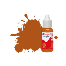 Humbrol Model Paint - DB0009 No 9 Tan - Gloss (14ml), Acrylic Paints for Models, Plastic, Metal, Wood, Glass, Ceramics and More, Acrylic Touch Up Pai